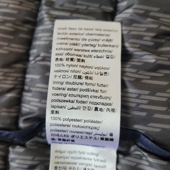 Calvin Klein Size XXL Men's Lightweight Quilted Puffer Jacket Navy Blue - Picture 9 of 10